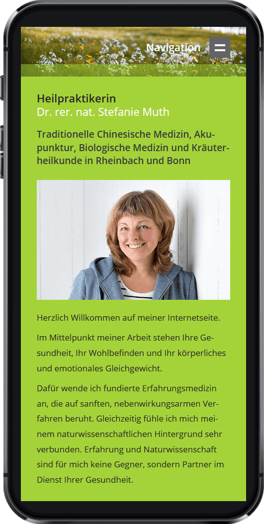 Smartphone-Ansicht